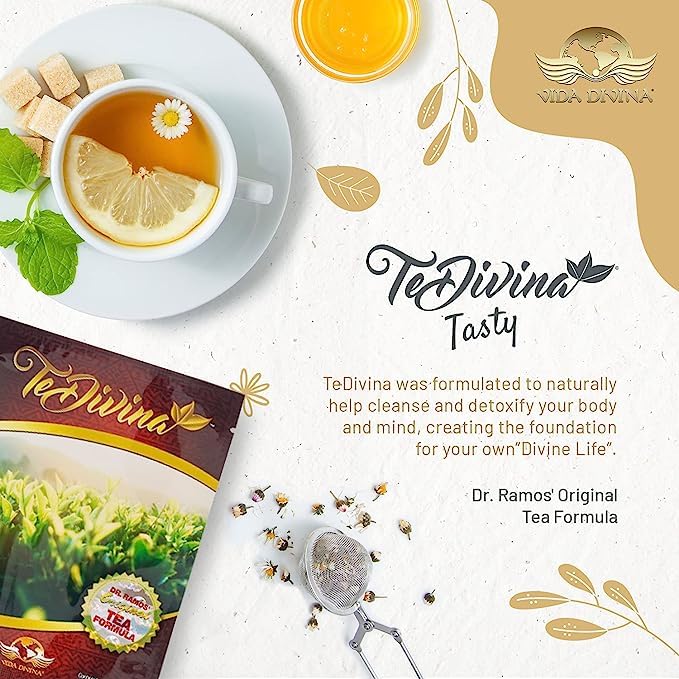 Te divina Original DETOX Tea 1 weeks Supply Free Shipping Expiration Date 2026