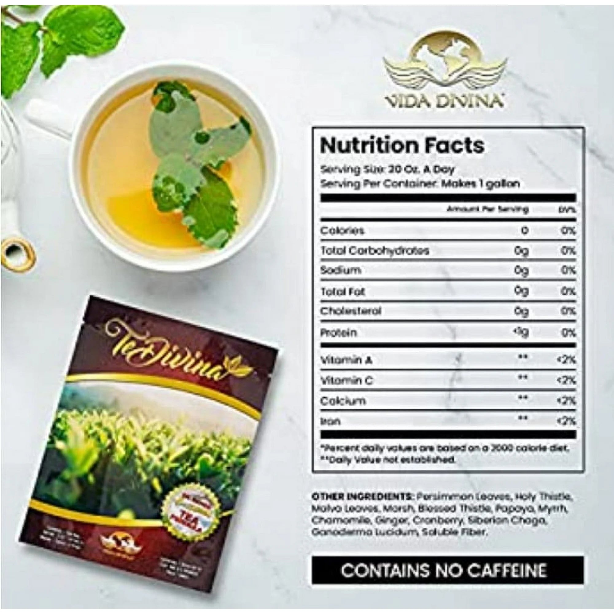 Te divina Original DETOX Tea 1 weeks Supply Free Shipping Expiration Date 2026